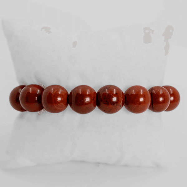 Bracelet en Jaspe rouge