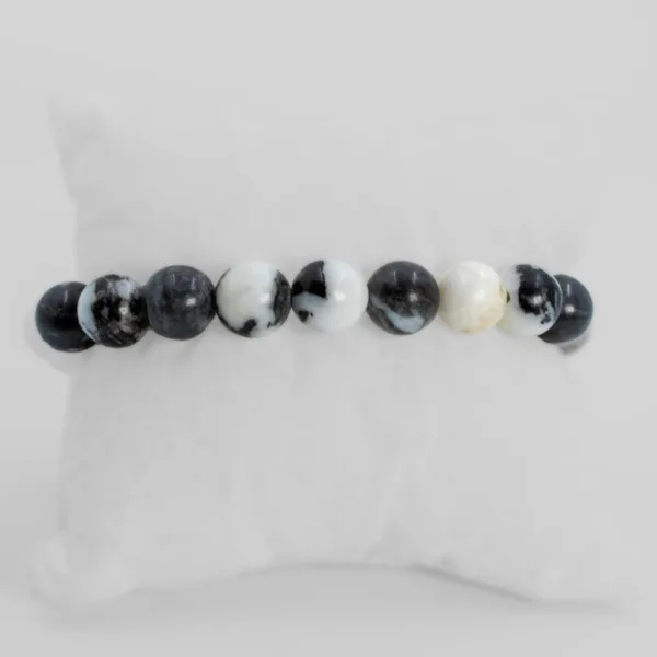 Bracelet en Jaspe zèbre