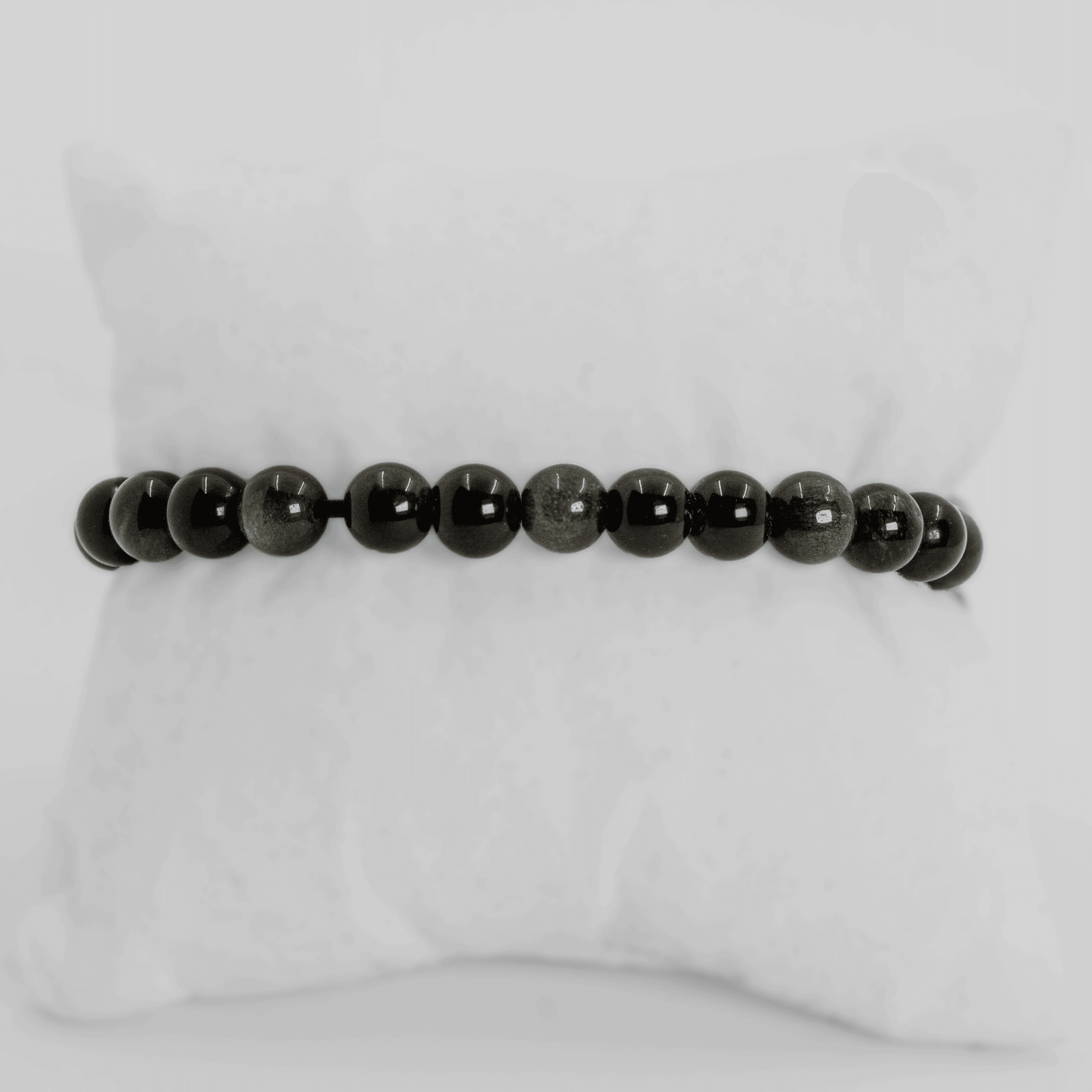 Bracelet en Obsidienne Dorée