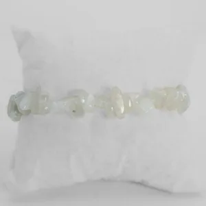 Bracelet en Pierre de Lune arc en ciel