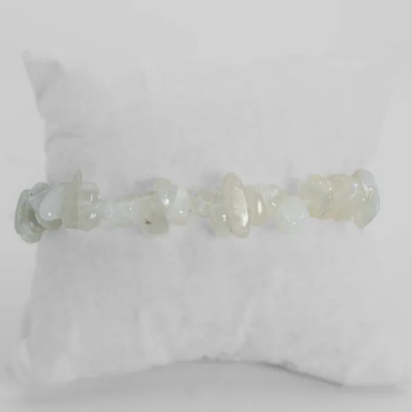 Bracelet en Pierre de Lune arc en ciel