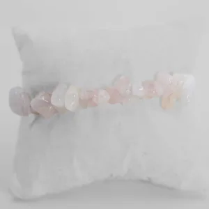 Bracelet en Quartz Rose