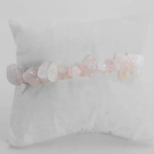 Bracelet en Quartz Rose