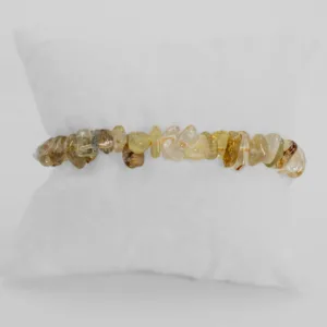 Bracelet en quartz Rutile