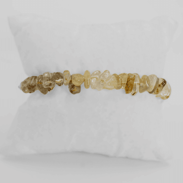 Bracelet en quartz Rutile
