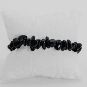 Bracelet en Tourmalines noire