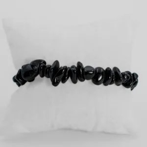 Bracelet en Tourmalines noire