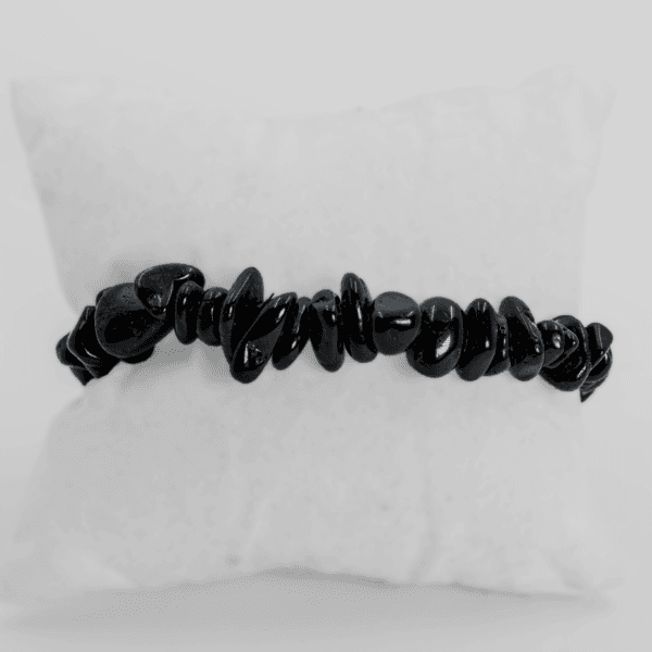 Bracelet en Tourmalines noire