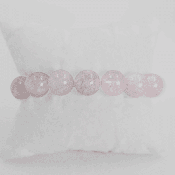 Bracelet en Quartz Rose